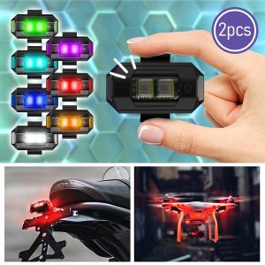 Oplaadbare stroboscooplichten voor voertuigen (2st) | STROBIES