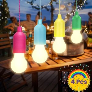 Batterijgevoede Draadloze Trekkoordlampen | HALOGLO