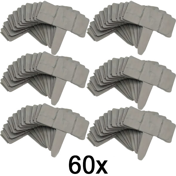 6x Steenachtige tuinrand (10 stuks) | MINIFENCE