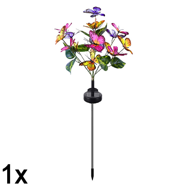 1x Vlinderlampen voor buiten op zonne-energie | FLUTIX