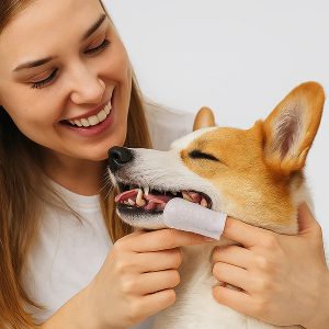 Tandreinigingsdoekjes voor vingers (50 st./set) | PETTOUCH
